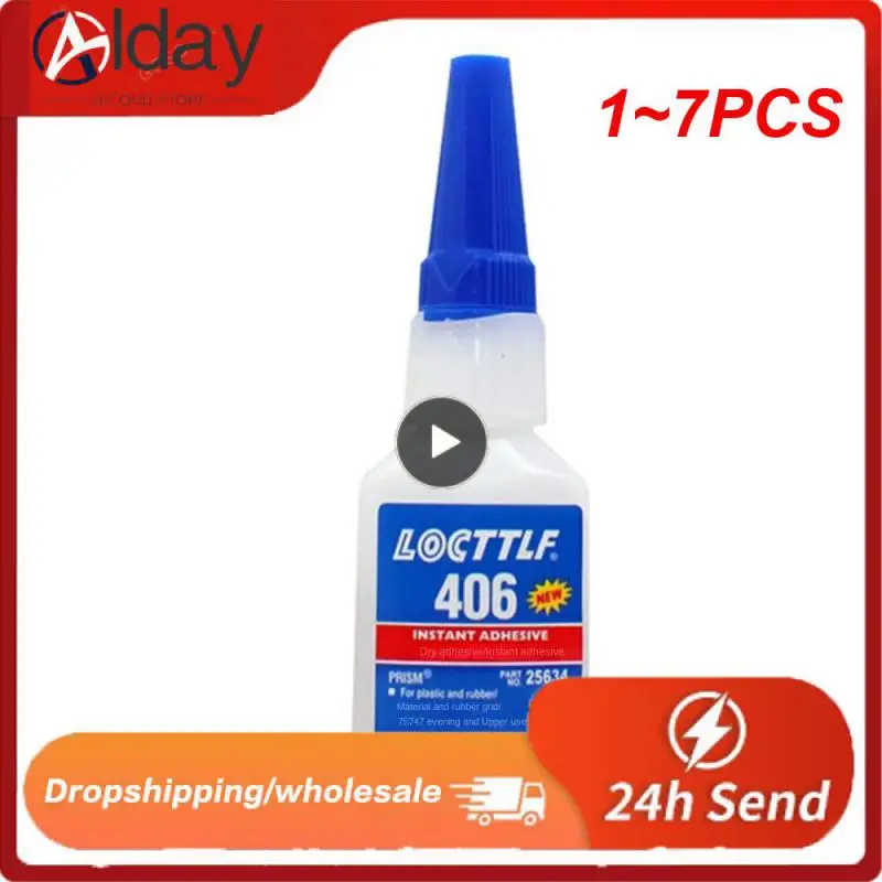 

1~7PCS Super Glue 460 495 496 Repairing Glue Instant Adhesive Loctite Self-Adhesive 20ml