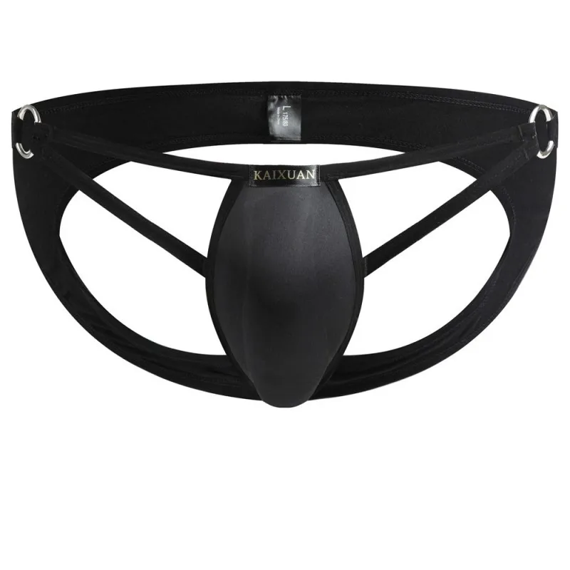 

Стринги мужские хлопковые, с карманом, открытой спиной, сексуальные, XL