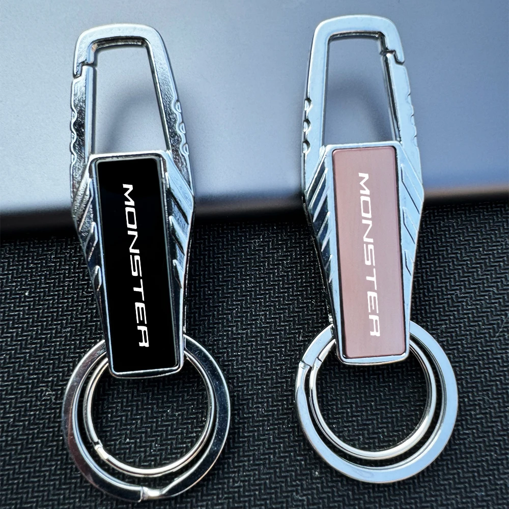 Брелок-кольцо для ключей из драгоценного металла монстра