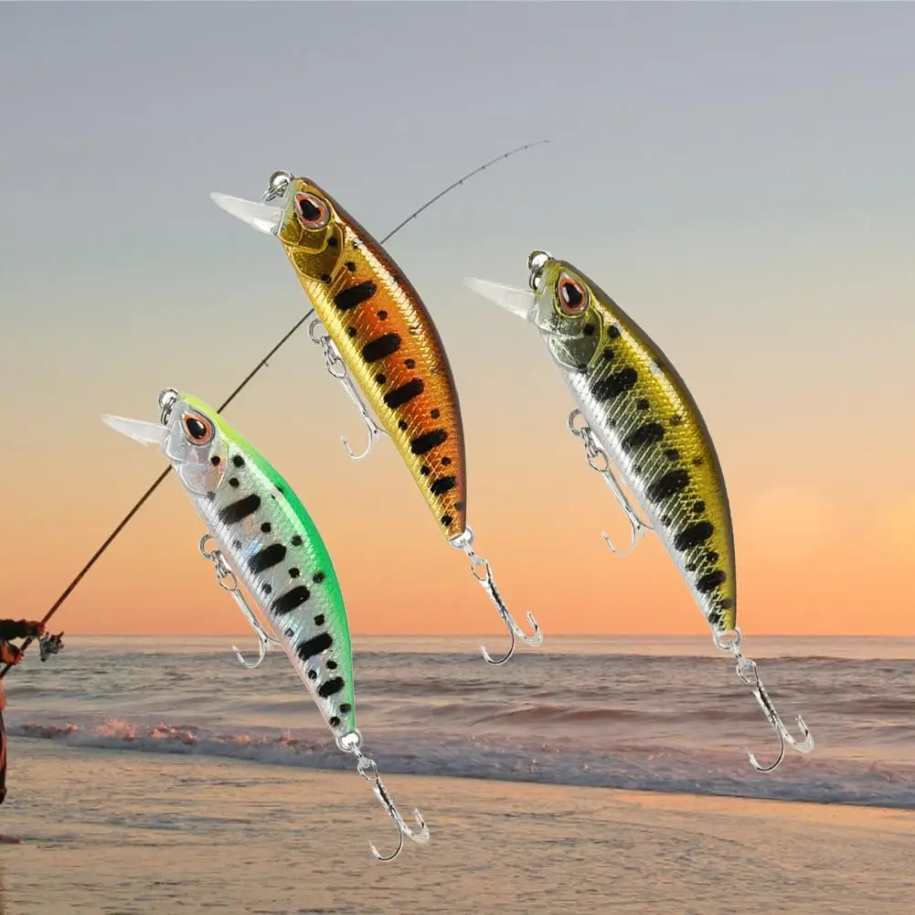 

5.5cm/5g Practical Sinking Gravity Pencil Heavy Stick Fishing Lure Lure Bait Double Circle Excellent Balance