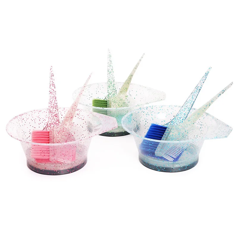 Ing Hair Dye Brush And Bowl Fashion Hairstyle Design Tool