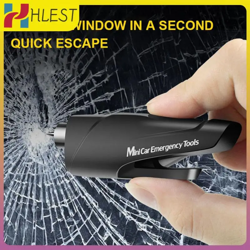 

Mini Window Breaker Keychain Portable Multifunctional Car Safety Emergency Tool Universal Car Accessories Safety Hammer Keychain