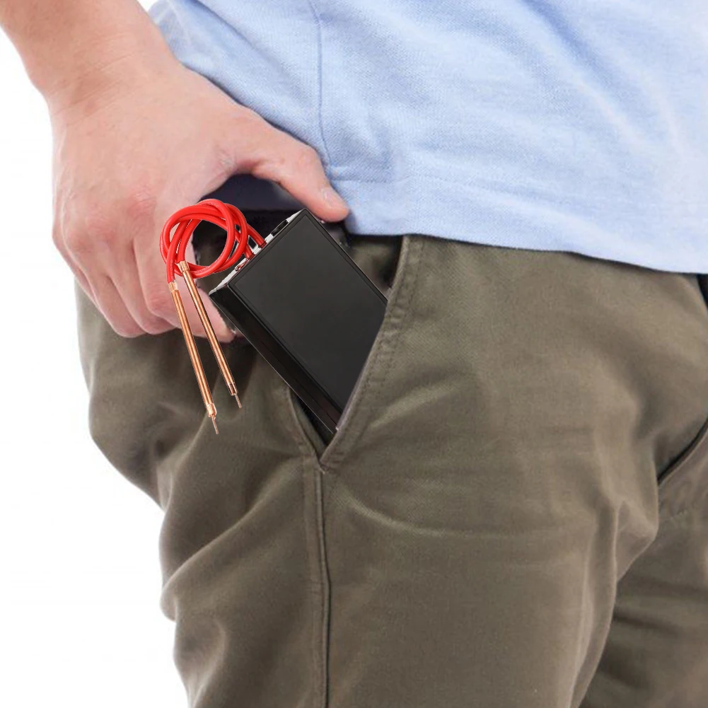 

Handheld Built In Battery Accurate Mini Spot DIY 6 Gear Adjustable Soldering Nickel Belt USB Charging Household With Pen