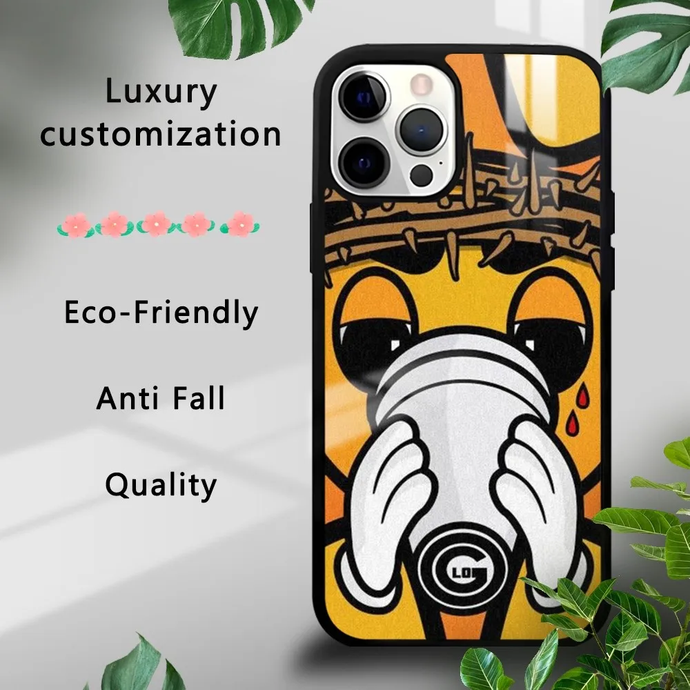 Чехол для телефона G-Glo G-GangS C-Chief Keef для iPhone 16, 15, 14, 13, 12, 11 Pro Xs Max Mini Plus Celulares Hard Funda (art.: 3920cdced34c8) - 3920cdced34c8
