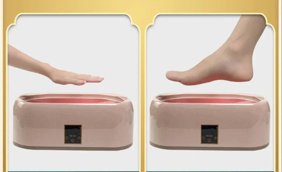 Ручная восковая машина для салона красоты с сенсорным экраном цифровая