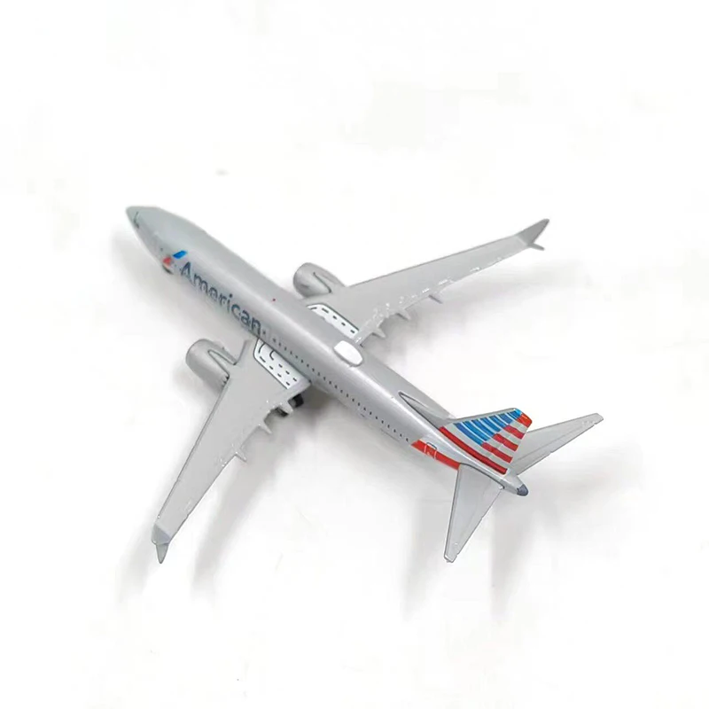Фото Модель самолета Herpa 1:500 American Airlines Boeing 737 Max 8 535199, имитационная, из сплава, для декора №4