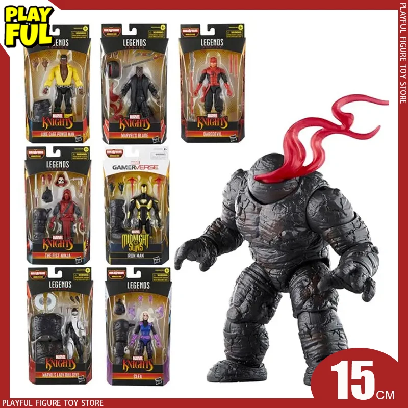 

Marvel Legends Anime Figure Marvel Knights Blade The Fist Ninja Complete Set Of 7 Action Figures Collectibles Model Toy Gifts