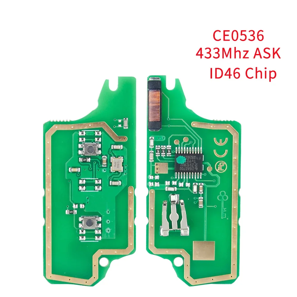 Ключ дистанционного управления KEYYOU для Peugeot 207 408 307 308 Citroen C2 C3 C4 Picasso с функцией