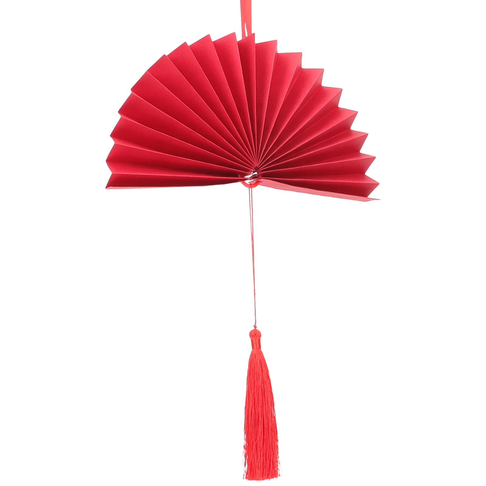 

Fan Wall Folding Hanging Chinese Paper Decor Fans Modern Tissue Ornament Ceiling Japanese Tassel Weddingpendant Pom Hand Flowers