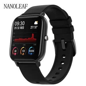 Smart Watch Men Women Full Touch Screen Support Heart Rate Monitor Weather Forecast Custom Dial Fitn