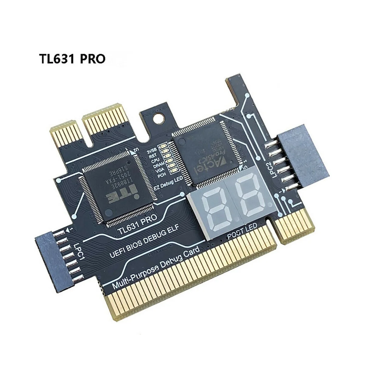 Диагностическая карта TL631 Pro LPC-DEBUG + плата расширения PCI PCI-E Mini многофункциональная