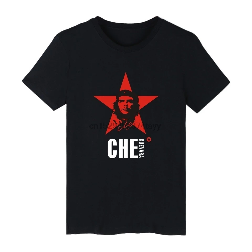 Футболка Che guevara мужская с 3D принтом приталенная брендовая одежда белая хлопковая