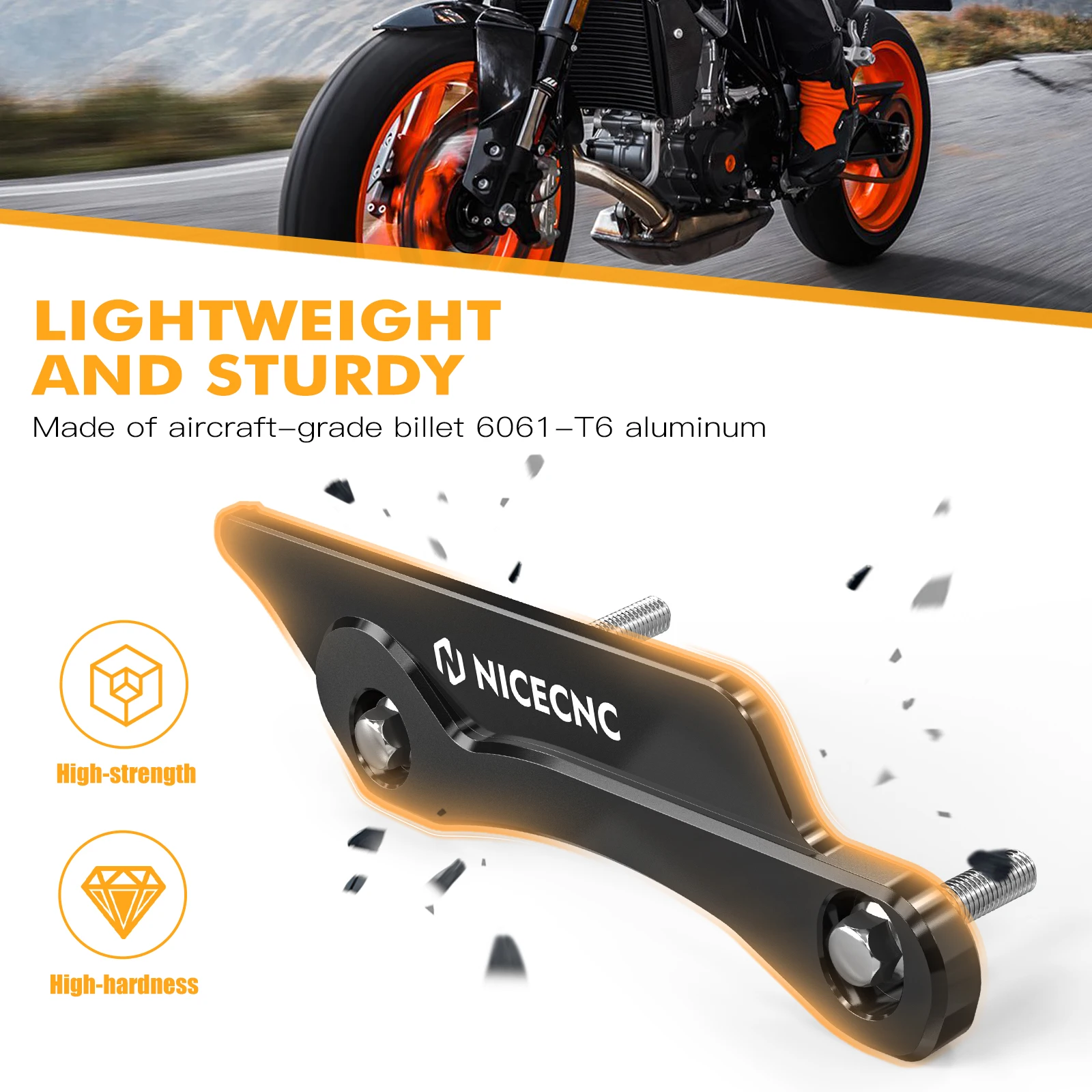 Для GasGas 2024 EC300 EC MC EX 125 250 300 250F 350F 450F ECF MCF EXF 350 450 NiceCNC Задний защитный чехол