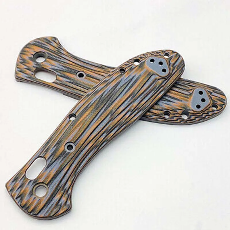 Одна пара нашивок на ручку G10 для Benchmade Griptilian 551/50 с градиентом цвета