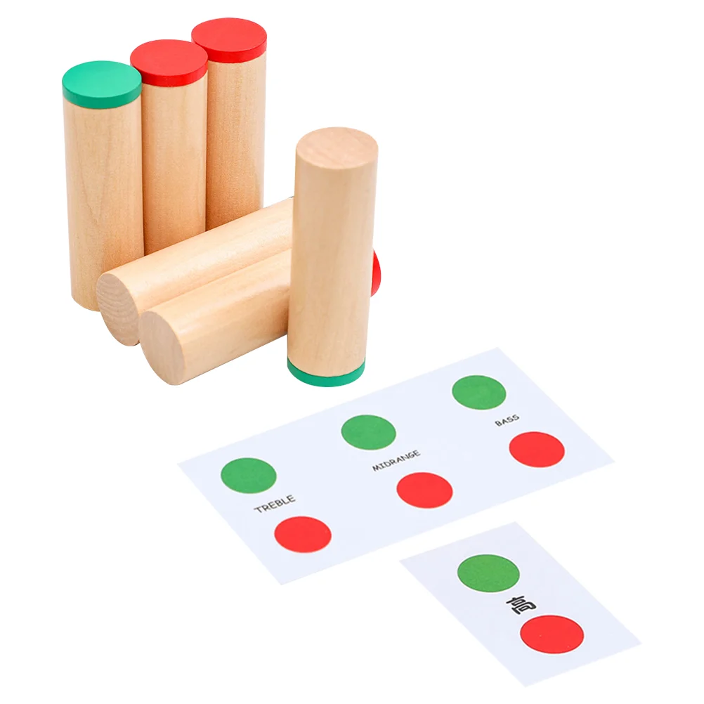 

Игрушки деревянные Обучающие игрушки сортировочные блоки-Цилиндры звуковая образовательная форма познавательные детские ранние цилиндры...