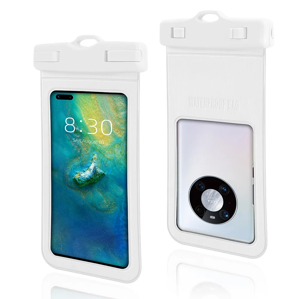 

2PCS New Mobile Phone Waterproof Bag Transparent Drifting Swimming Diving Hot Spring Waterproof Bag Mobile Phone Special