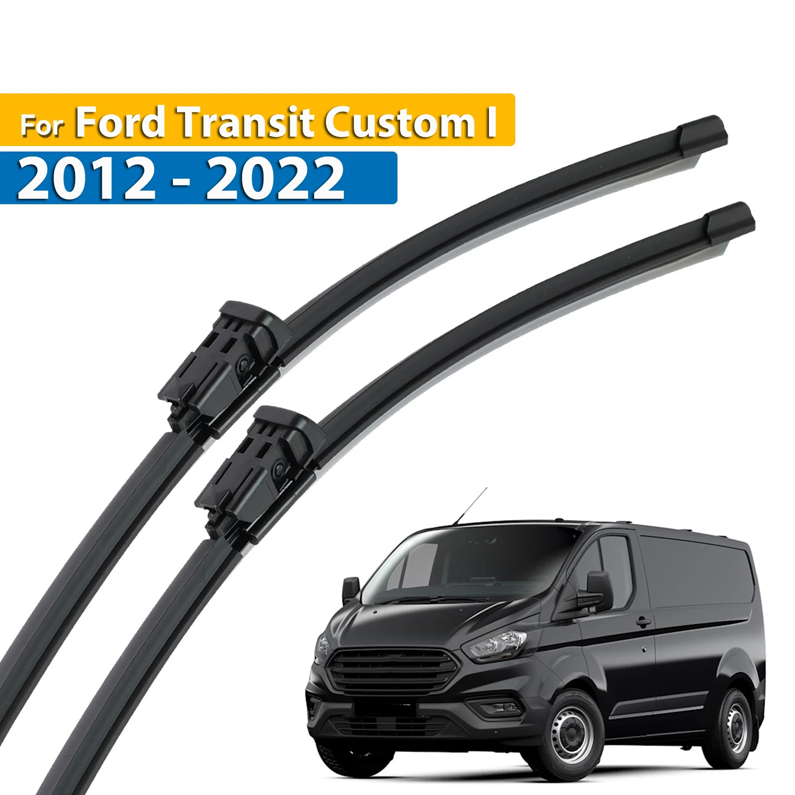 

Стеклоочиститель Erick's LHD, передние щетки стеклоочистителя для Ford Tourneo Transit Custom 2012-2012, щетки для лобового стекла 30 "+ 28"