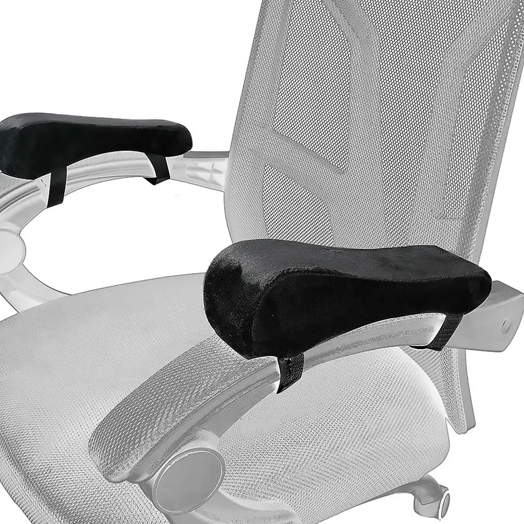 

2pcs/set Chair Armrest Pads Memory Foam Elbow Pillow Home Office Swivel Working Chair Armrest Pillow Cushion Comfy Chair
