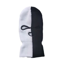 3 holes balaclava full face cover ski mask hat army tactical cs windproof knit beanies bonnet winter warm unisex caps