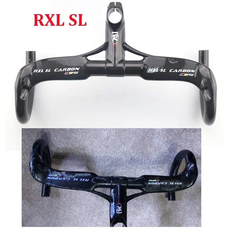 Карбоновый руль для шоссейного велосипеда интегрированный карбоновый с выносом