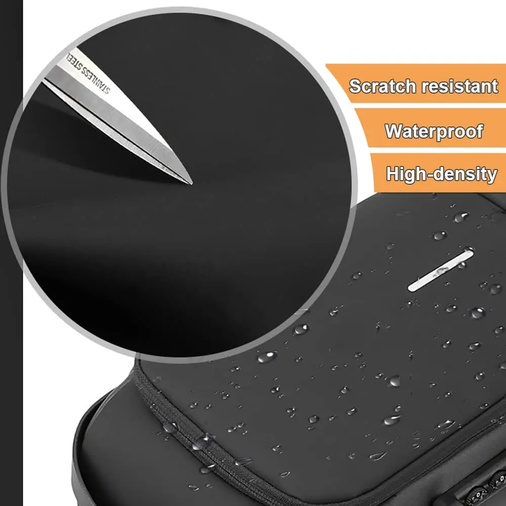 Anti Theft Crossbody Sling Bag,Waterproof Chest Daypack with USB Charging, Shoulder Messenger Bag Backpack for Men Women