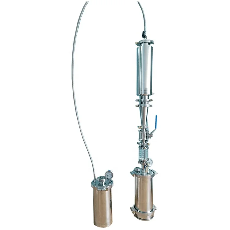 

0.5lb Closed Loop Extractor Machine with Splatter platter and Sight Glass