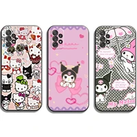 hello kitty 2022 cute phone cases for samsung galaxy a51 4g a51 5g a71 4g a71 5g a52 4g a52 5g a72 4g a72 5g cases funda coque