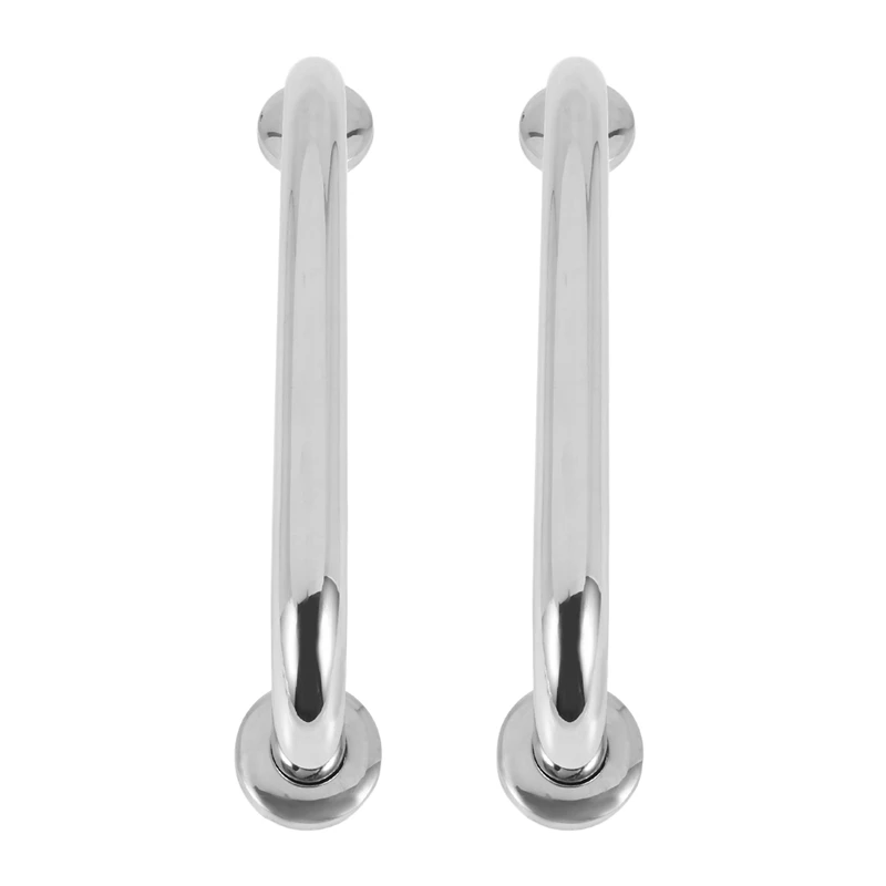 JFBL Hot 2X New Bathroom Tub Toilet Stainless Steel Handrail Grab Bar Shower Safety Support Handle Towel Rack(30Cm)