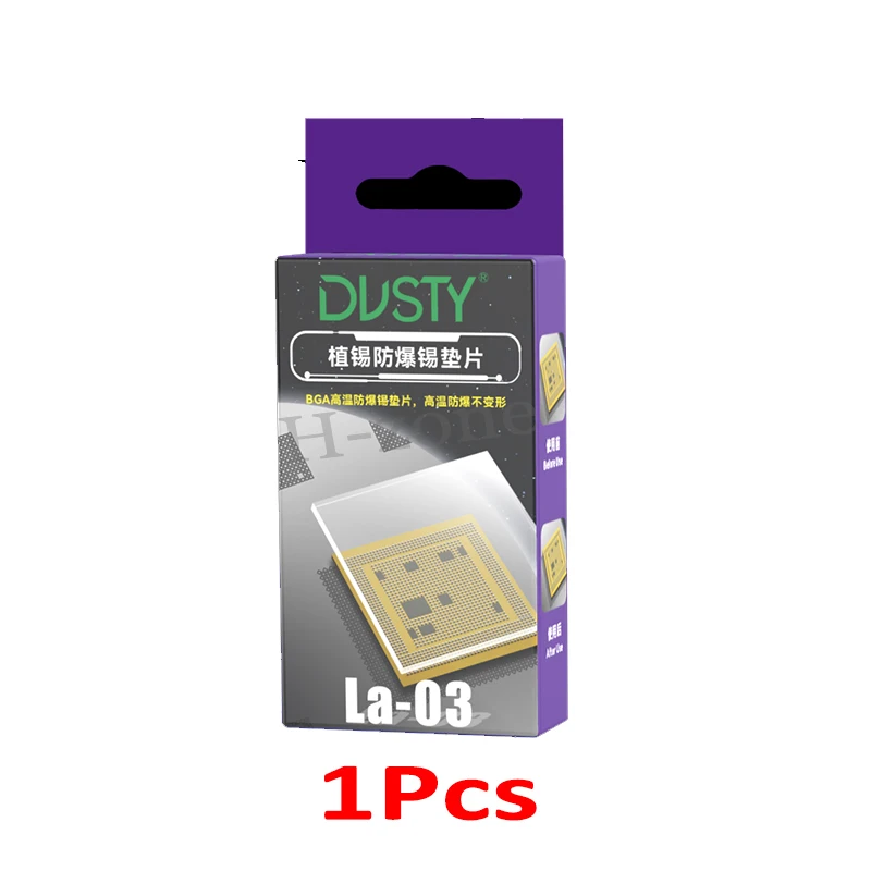 

Механическая подложка Mechanic La-03 20x20 мм из белого стекла