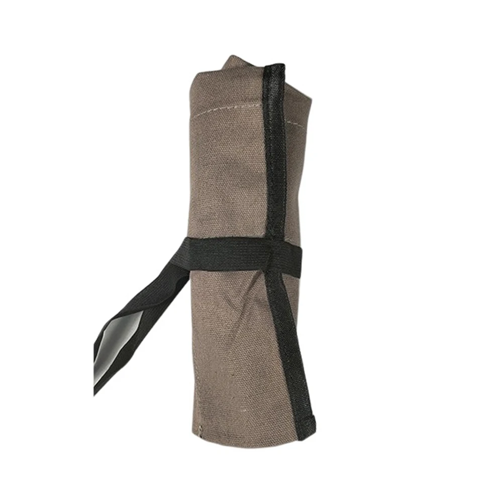 

Holder Tool Bag Organizer Parts Roll Up Screwa Parts Screwdrivers Sockets 2PCS Grey Hardware Maintenance Durable