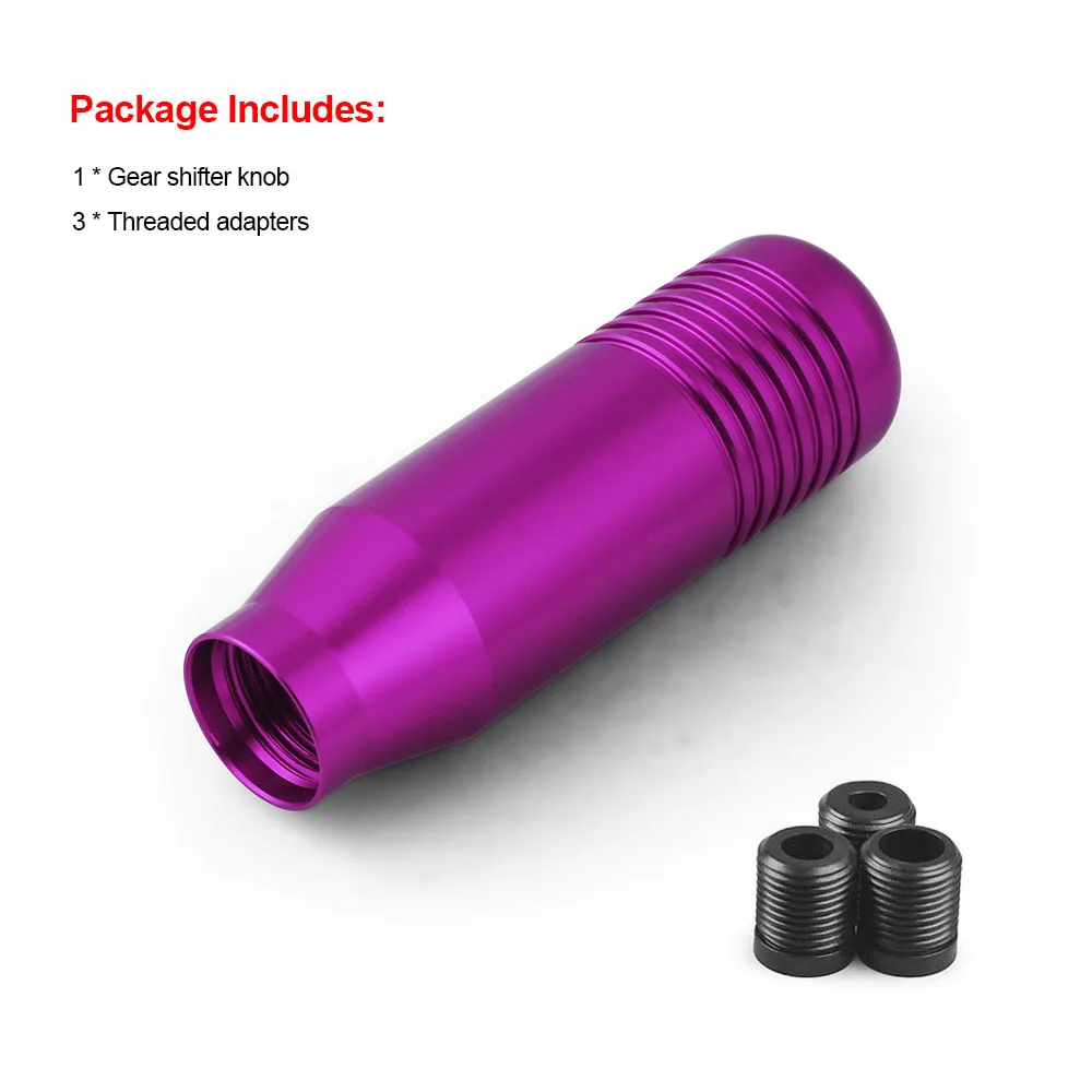 

Ручка переключения передач JDM 8,5 см, ручная коробка передач, универсальная автомобильная алюминиевая удлиненная ручка переключения передач JDM, ручка переключения передач без логотипа