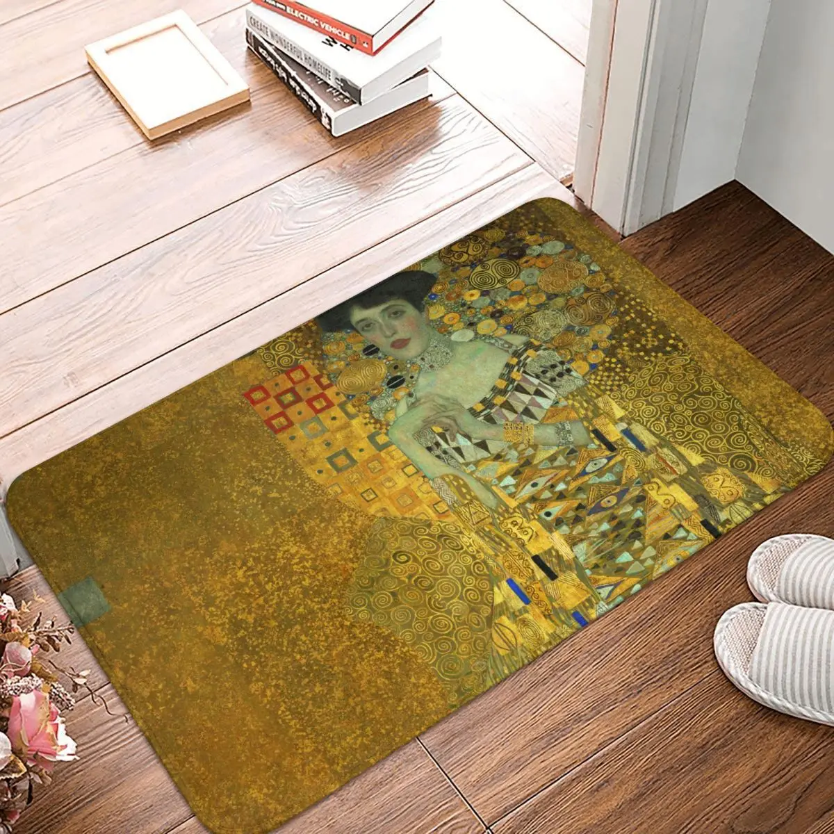 

Коврик для ванной Gustav Klimt Adele Bloch-Bauer, коврик для гостиной, ковер для балкона, домашний декор