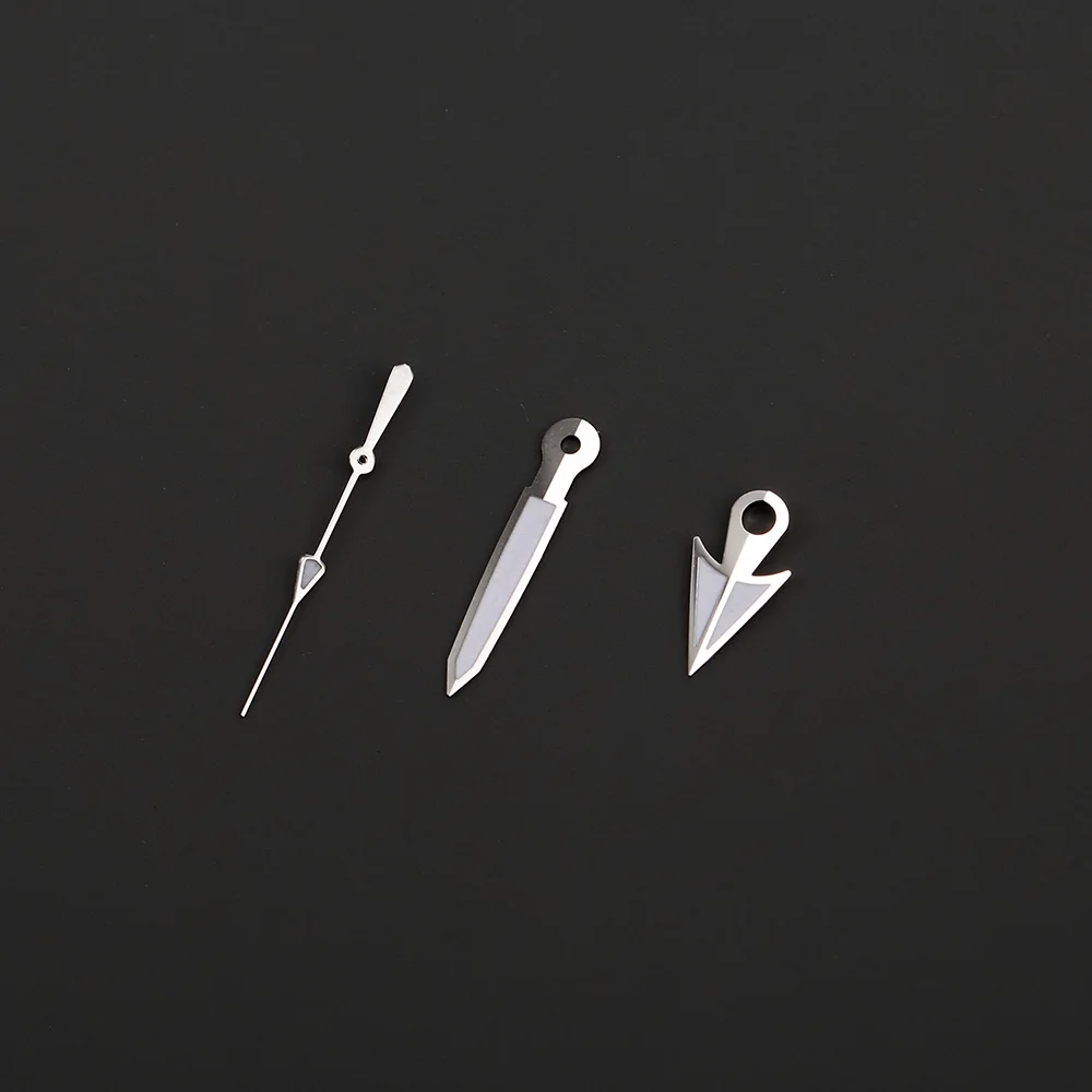 High quality Stainless Steel Green Luminous Watch Hand Fit For SKX007 6105 Tuna samuari monster NH35 NH36 automatic movement