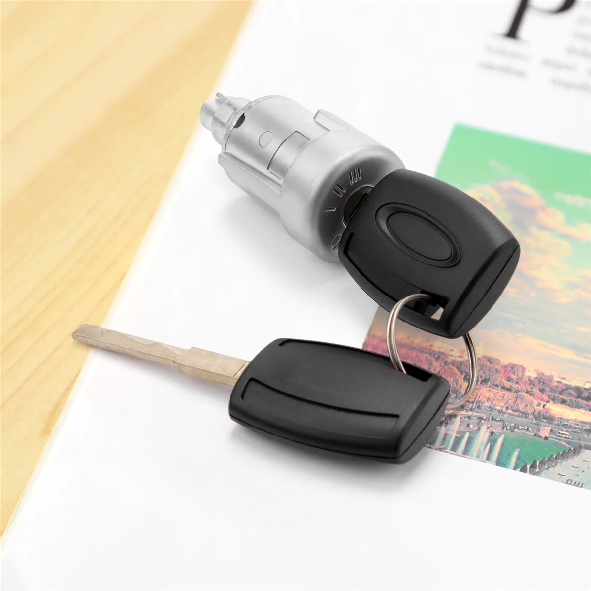 Ствол зажигания переключатель с 2 ключами 1926227 для Ford Transit MK8 2014-2019 Custom Tourneo 2012-2019