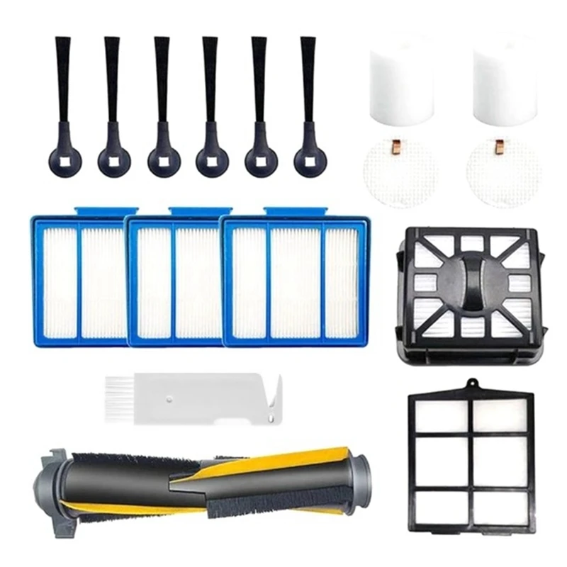 

For Shark IQ RV1001AE/RV2001AE/RV1000/AV1010AE/AV970 Robot Vacuum Cleaner Replacement Side Brush Hepa Air Filter Parts