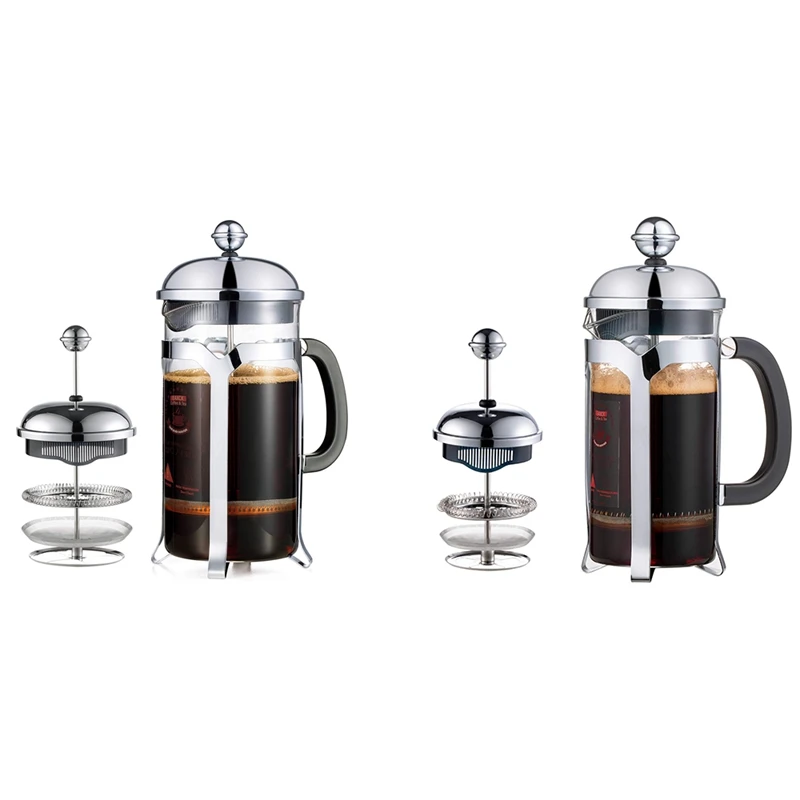 Coffee Maker,press System,heat Resistant Thickened Borosilic