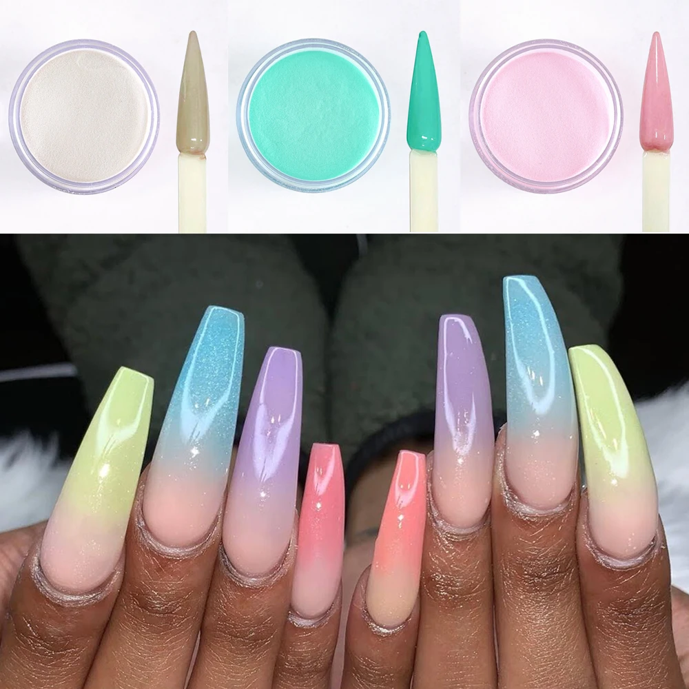 

1Oz Acrylic Light Colour Powder Dipping/Sculpt/Carving Nails Dust Dip Nail System Immersion Powder Acrylic Manicure Accessories