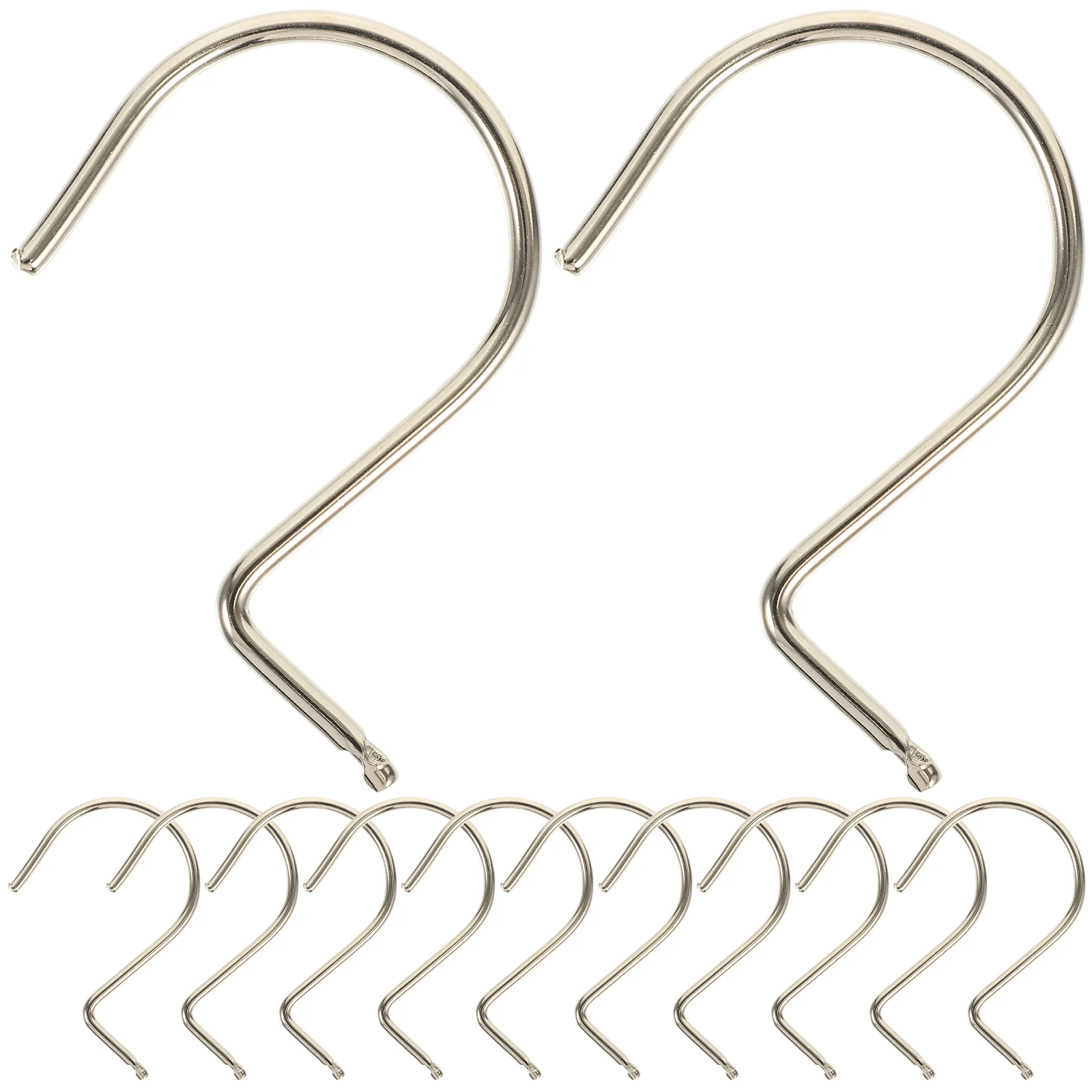 

60pcs Practical Premium Convenient Multi-use Creative Curtain Rings Curtain Hooks for Home