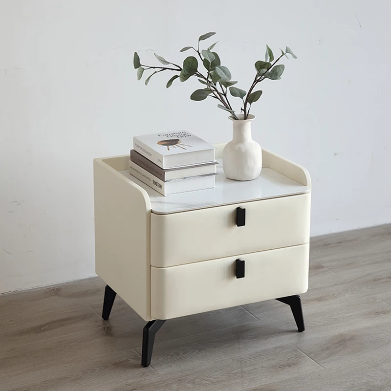 

Настольные столы из массива дерева, игровой белый ящик, боковой современный ночной шкаф, итальянская мебель для спальни T50CG