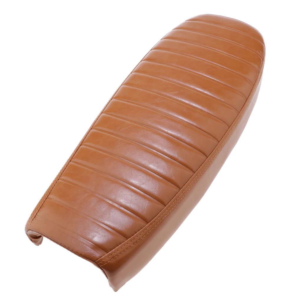 

Cafe Racer Motorcycle Motorbike Seat Retro Scrambler Seats Universal Orange