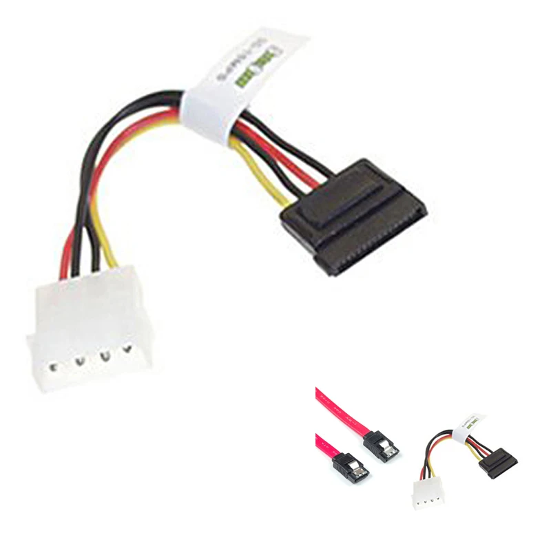 1 кабель адаптера питания SATA и 1 кабель передачи данных SATA