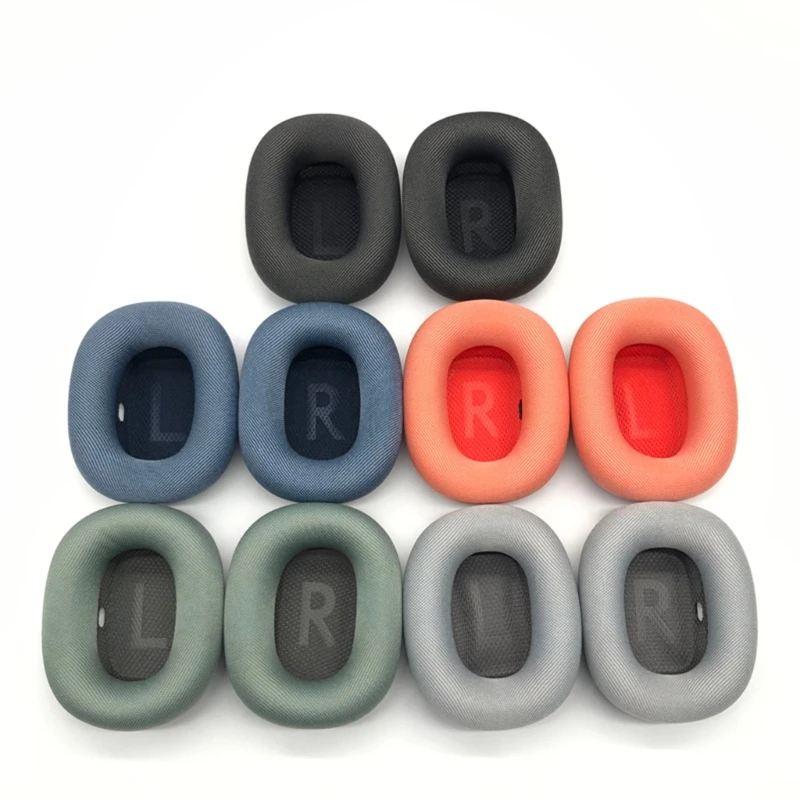 

1Pair Replacement Soft Mesh Cloth Ear Pads Cushion Cover for AirPods Headphone Sponge Earmuff Headset Sleeve Drop Shipping