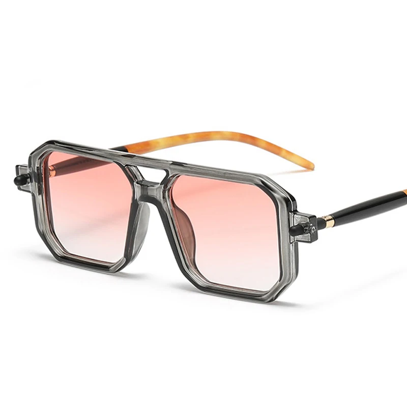 

GM LUMIAS Vintage Square Gradient Sunglasses for Man Women 2022 Fashion Retro Female Sun Eyewear Glasses Luxury UV Male Shades