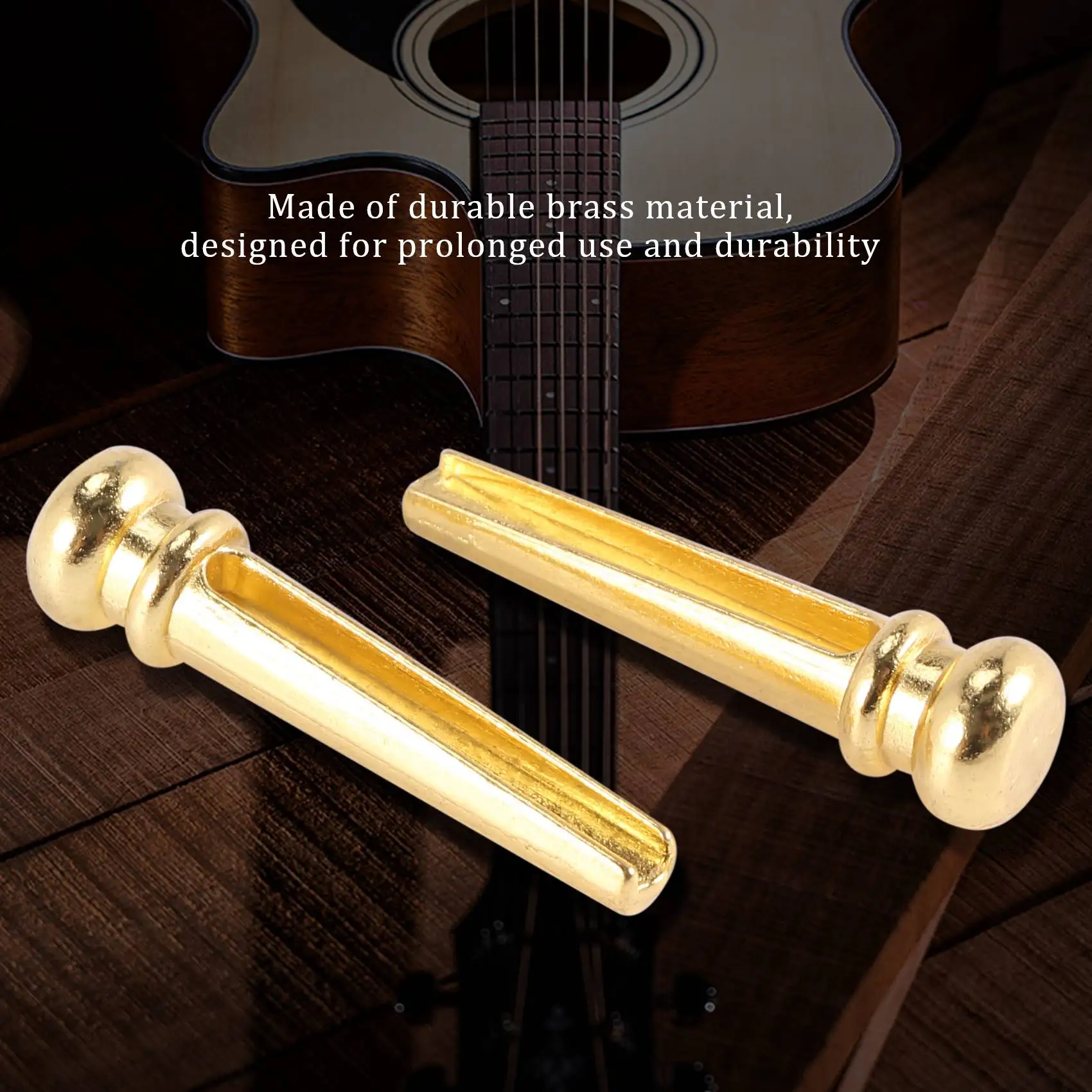 6 шт. мостовые штифты для гитары Br седельная гайка запасные части акустической