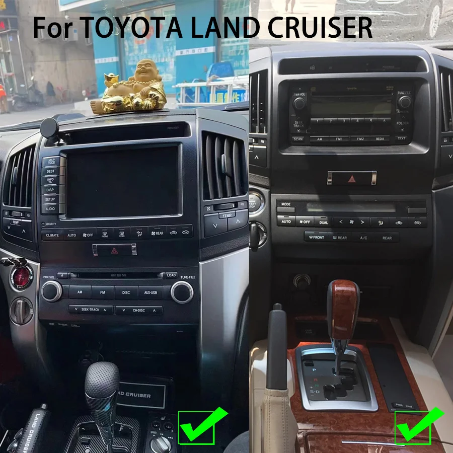 Автомагнитола на Android автомобильный видеоплеер 12 3 дюйма с GPS для TOYOTA LAND CRUISER 200 LC200