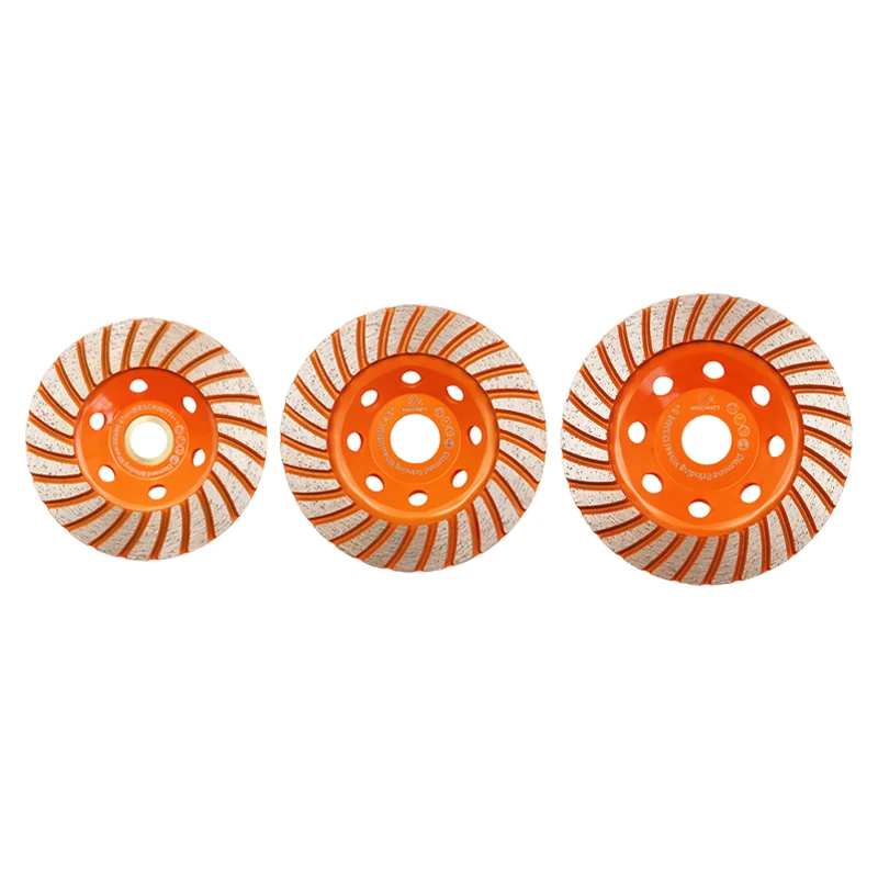 

BRSCHNITT Diamond Grinding Wheels for Grinding Polishing Concrete Masonry Granite Marble Turbo Hole Saw Sintered Wheel