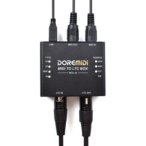 DoreMiDi MTC-10 MIDI-LTC Box