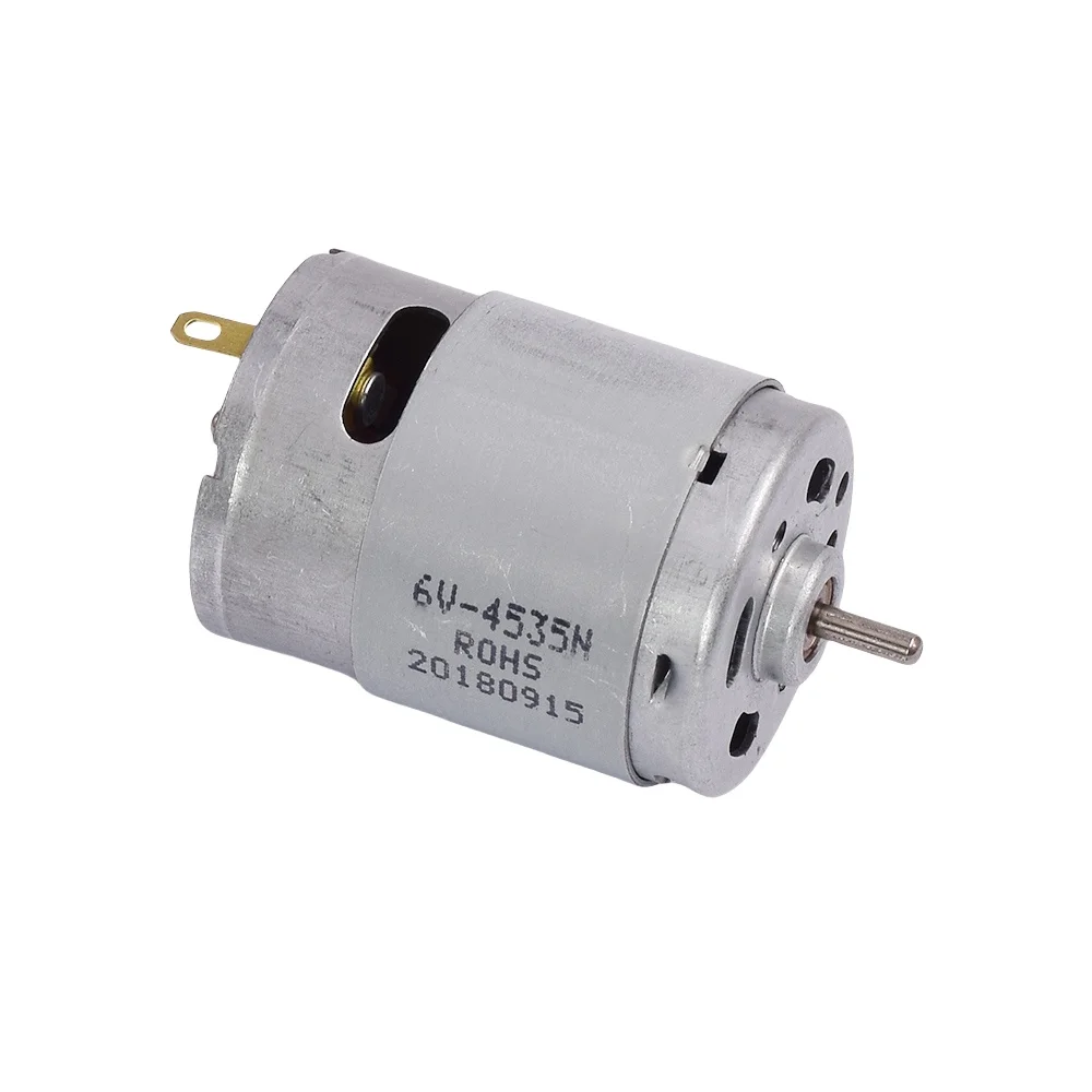 

Micro RS-380PH-4535 Двигатель постоянного тока 3,7 В-7,4 В 6 В Высокоскоростной электродвигатель Micro RS380 для игрушечного корабля Модель лодки/ручная дрель-отвертка