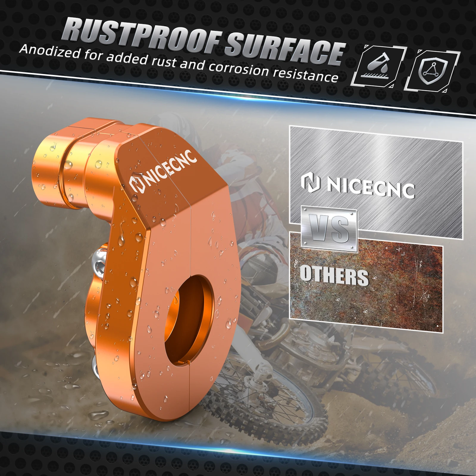 Для KTM EXC300 2024 NICECNC корпус дроссельной заслонки 150 200 250 300 350 400 EXC EXCF XCW XCF-W 450 XC SX Husqvarna