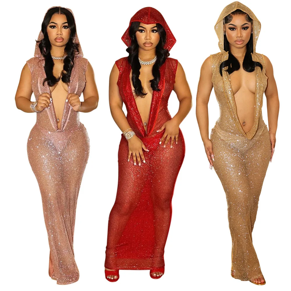 Женская накидка на купальник пляжная одежда с глубоким V-образным вырезом и